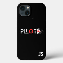 Pilot-typografi & Jetplan,Monogram,Enkel