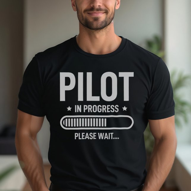 Pilot Under Utbildning Rolig Studentpilot T Shirt (Skapare uppladdad)