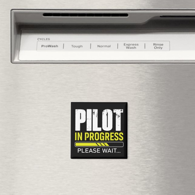 Pilot under utbildning… Vänligen vänta | Pilotpres Magnet (In Situ (Dishwasher))