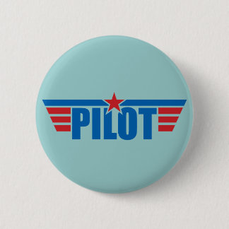 Pilot- vingaremblem - flyg knapp