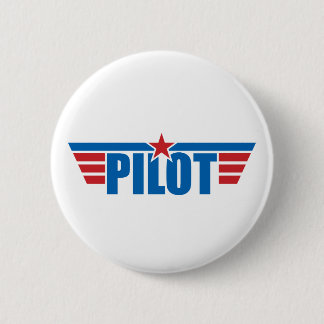 Pilot- vingaremblem - flyg knapp