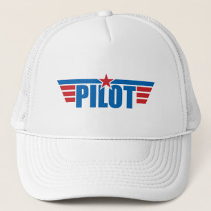 Pilot- vingaremblem - flyg truckerkeps
