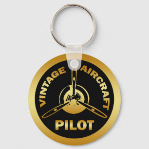 PILOT- VINTAGEFLYGPLAN NYCKELRING