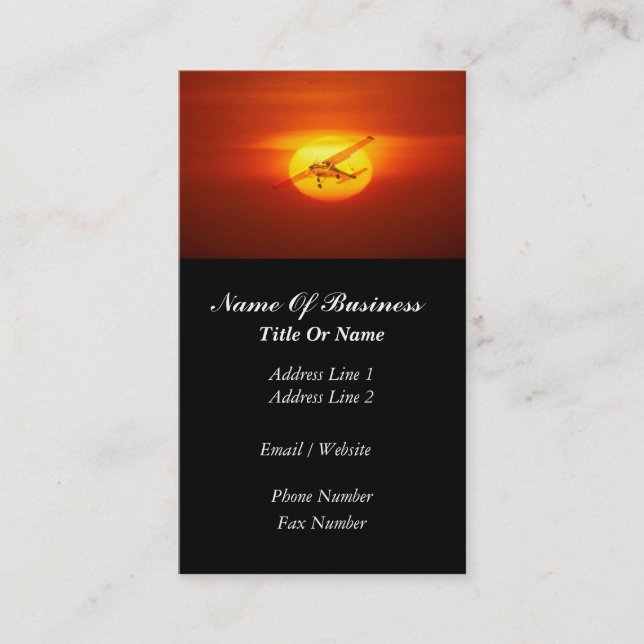 Pilot- visitkort (Framsida)