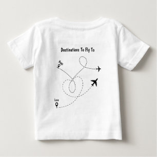 Pilot vit luftfart T T-Shirt