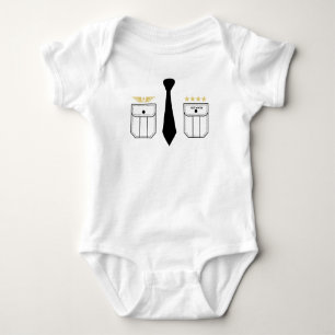 Pilot vit T-Shirt