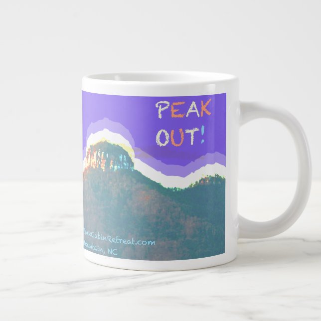 Pilotberg NC Souvenir Mugg Jumbo Mugg (Höger)