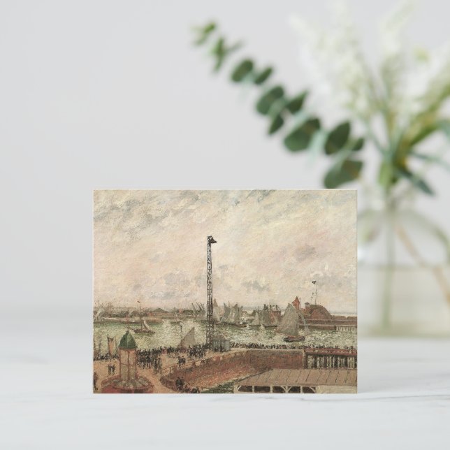 Pilotens brygga, Le Havre, Dimmig av Camille Pissa (Stående Fram)