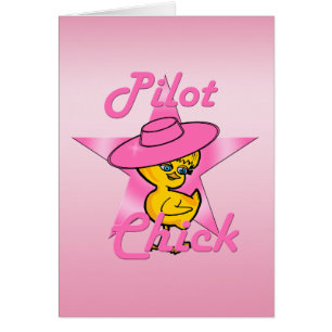 Pilotens Chick nr 8 Hälsningskort