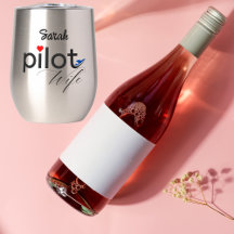 Pilotens flyggrafi och flygplan - enkel,minimalist