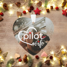 Pilotens hustrustypografi, hjärta och flygplan, ru