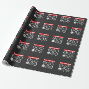 Pilotens instrumenterar sex packeflyg flyg presentpapper