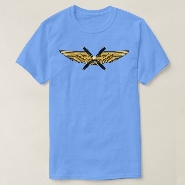 Pilotens Logotyp T Shirt (Design framsida)