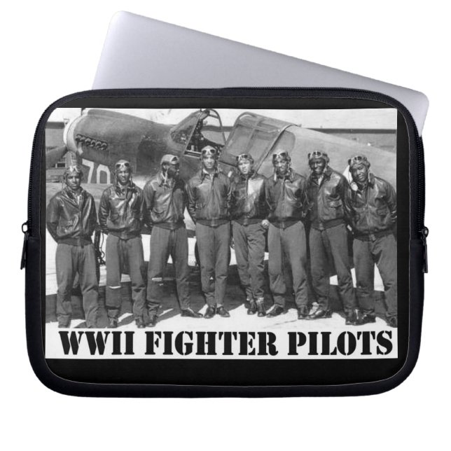 PILOTER FÖR världskrig II-KAMPEN Laptop Fodral (Framsidan)