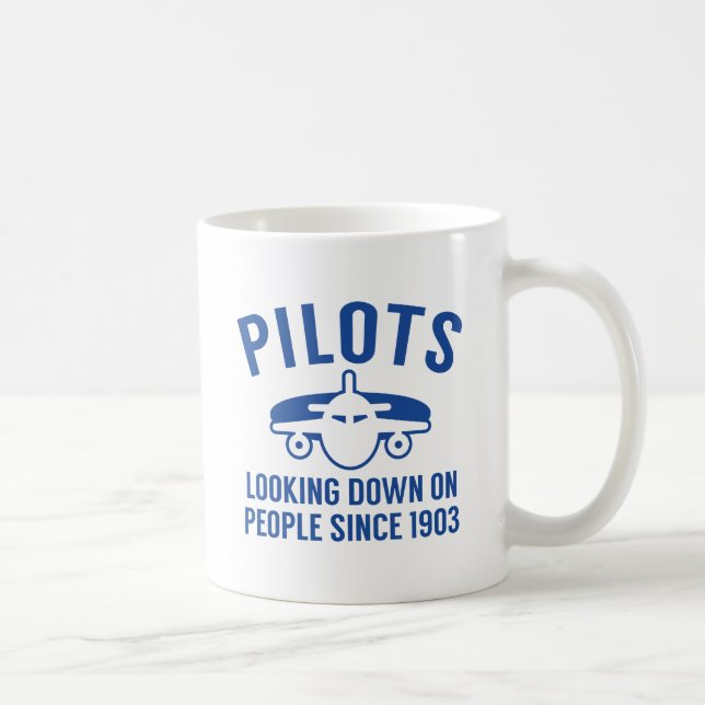 Piloter Kaffemugg (Höger)