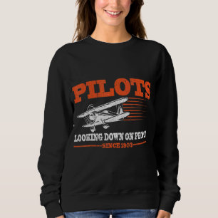 Piloter Tittar ner på människor sedan 1903 års fly T Shirt
