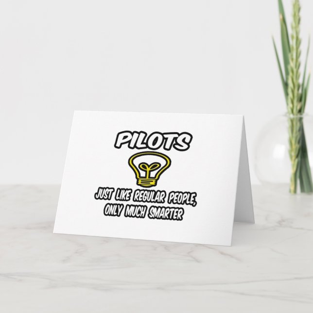 Piloter...vanliga människor, bara smartare kort (Framsida)