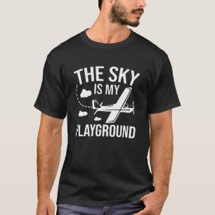Pilotflygplan Flygplan Aviation Himlar är min spel T Shirt