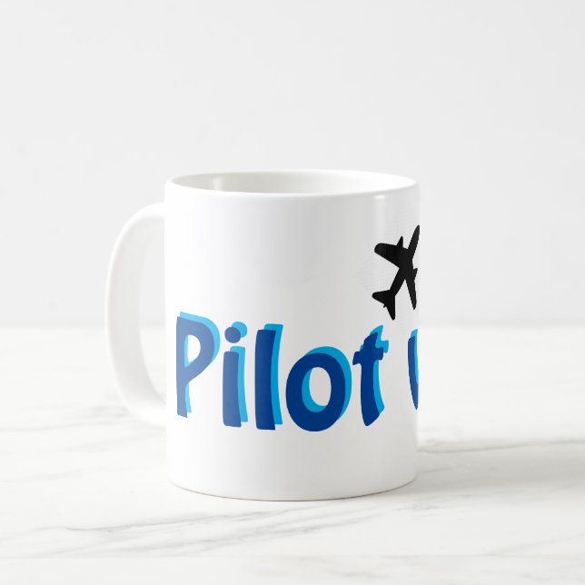 Pilotfru mugg (Framsida vänster)