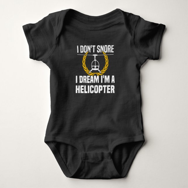 Pilothelikopterhelikopter som använder Hobby Pilot T Shirt (Framsida)