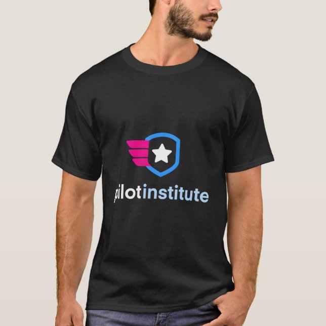 Pilotinstitut T Shirt (Framsida)