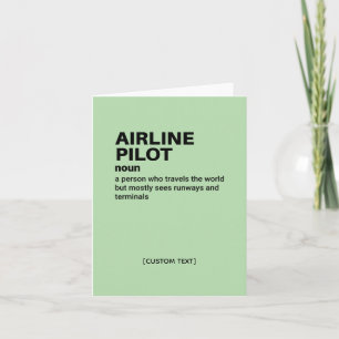 Pilotkort för flyglinje - Lönndefinition för luftf Kort