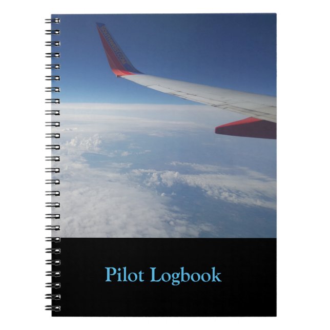 Pilotloggbok Anteckningsbok (Framsidan)
