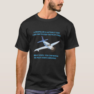 Pilotmedlem T Shirt