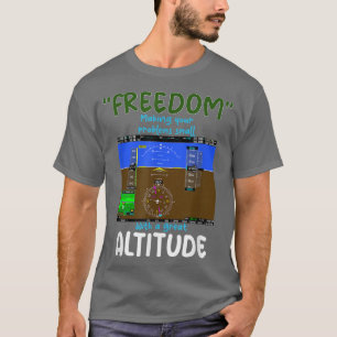 Pilotmotivation, luftfarten citerar positiv Altitu T Shirt