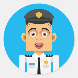 Piloto Runt Klistermärke