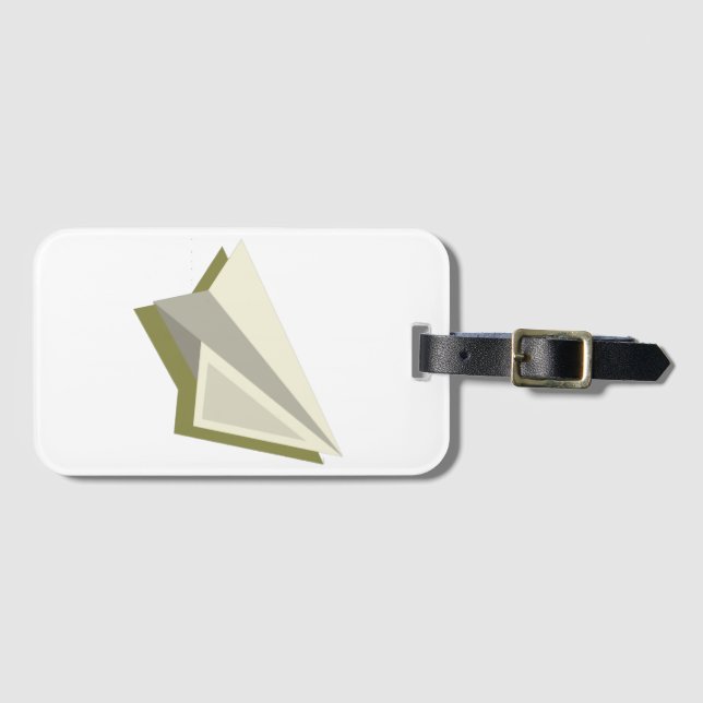 Pilotprojekt för Pappra Flygplan Bagagebricka (Framsida horisontal)