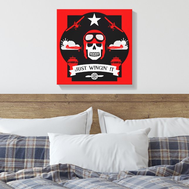 Pilotprojekt för privat och kommersiell verksamhet canvastryck (Insitu (sovrum))