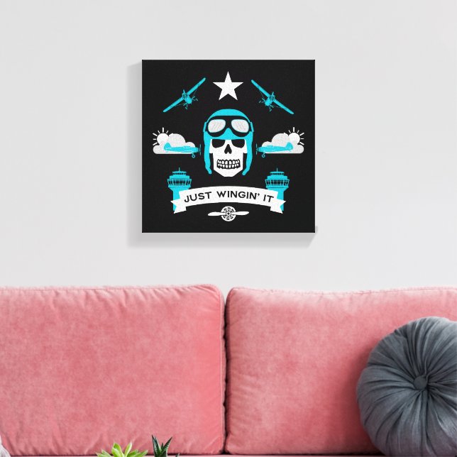 Pilotprojekt för privat och kommersiell verksamhet canvastryck (Insitu (Vardagsrum))