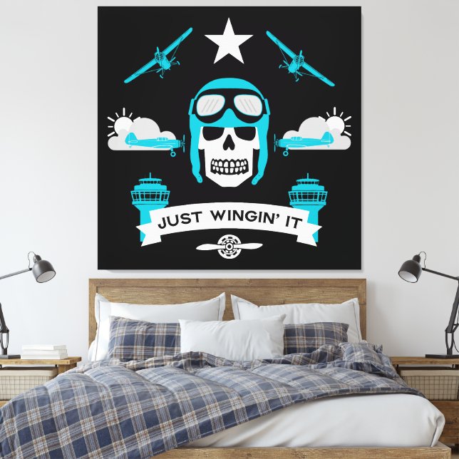 Pilotprojekt för privat och kommersiell verksamhet canvastryck (Insitu (sovrum))