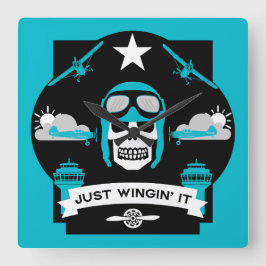 Pilotprojekt för privat och kommersiell verksamhet fyrkantig klocka