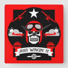 Pilotprojekt för privat och kommersiell verksamhet fyrkantig klocka