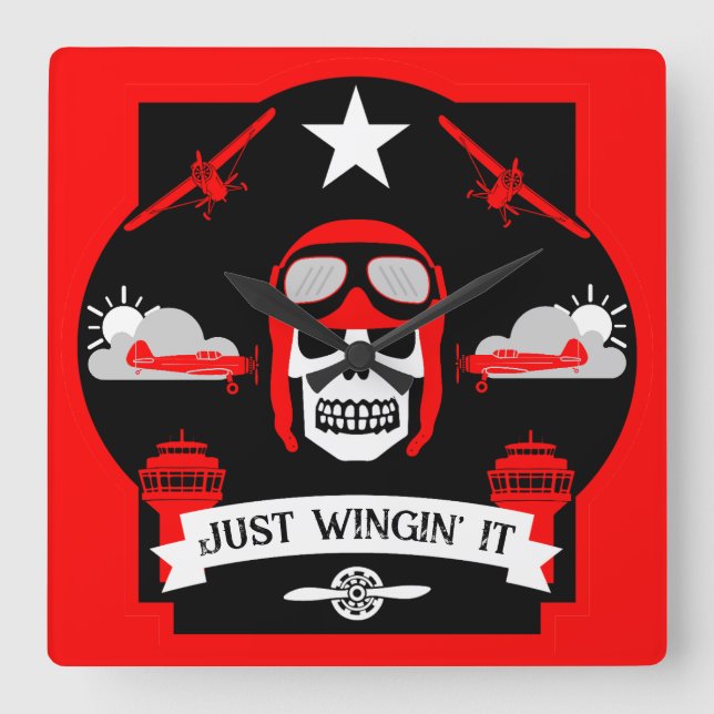 Pilotprojekt för privat och kommersiell verksamhet fyrkantig klocka (Framsida)