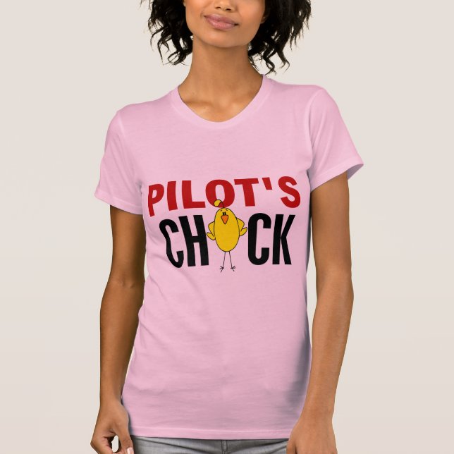 PILOTS CHICK TEE SHIRT (Framsida)