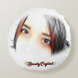 PILOW BEAUTYCRYSTAL RUND KUDDE