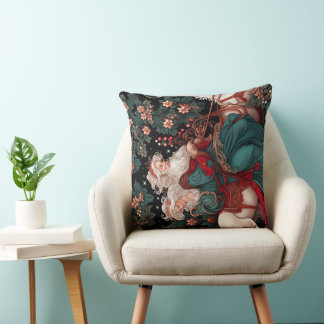 Pilow Victorian Yule Design Kudde