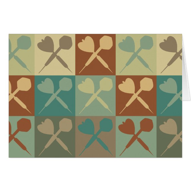 Pilpopkonst Hälsningskort (Framsidan Horizontal)