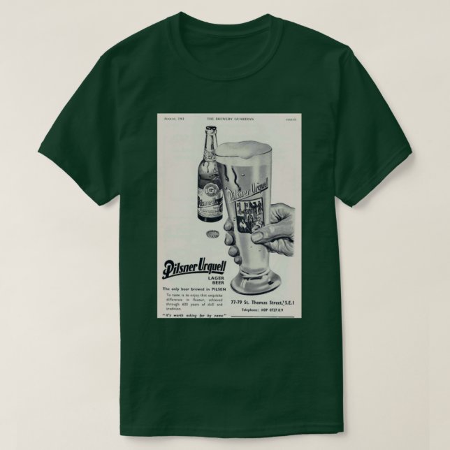pilsner urquell beerr T Shirt (Design framsida)