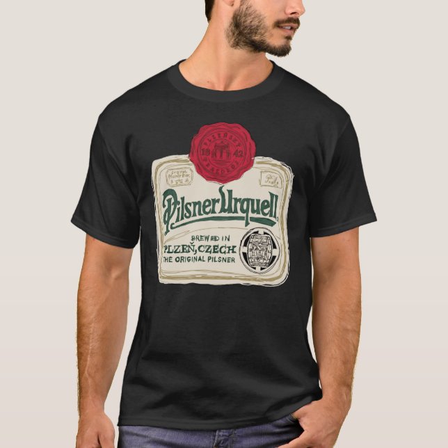 Pilsner Urquell POP Classic T-Shirt (Framsida)