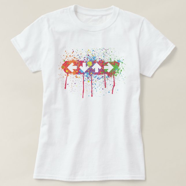 PilSplatter T Shirt (Design framsida)
