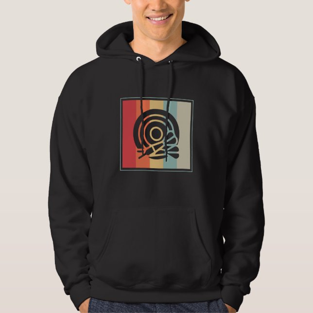 Piltavla för Dart Dartboard Måltavla Hoodie (Framsida)