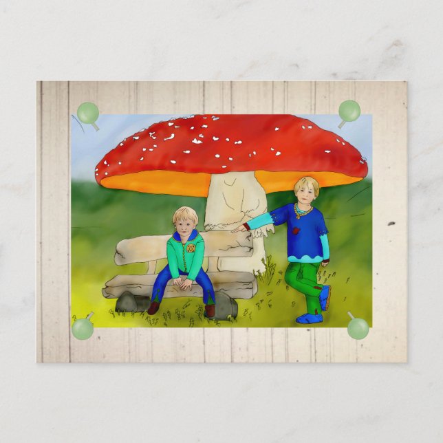 Pilzschirm Vykort (Framsida)