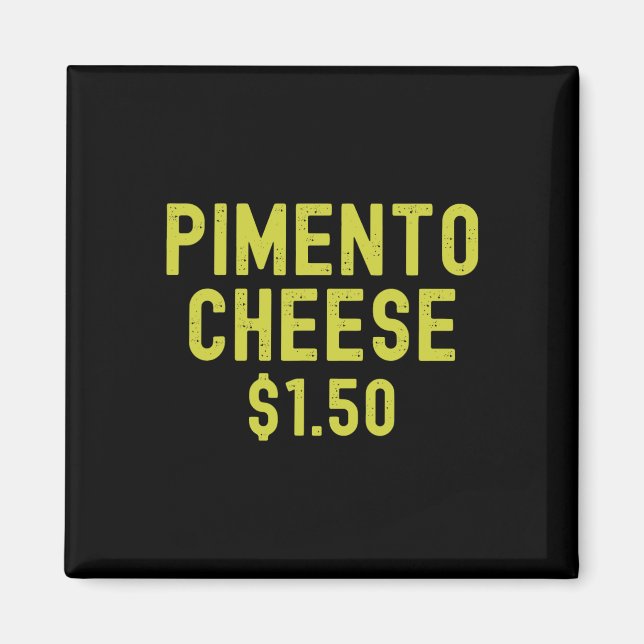 Pimento Cheese Golf Pappa Master Golfspelare Augus Magnet (Framsidan)