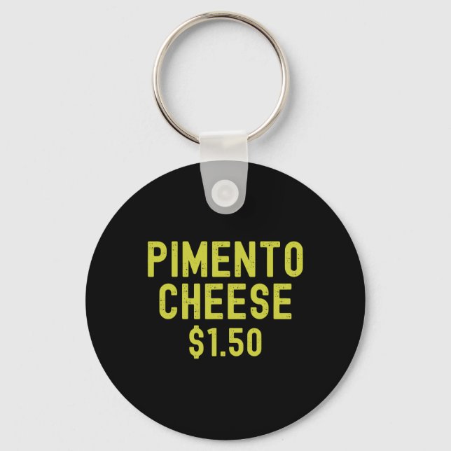 Pimento Cheese Golf Pappa Master Golfspelare Augus Nyckelring (Framsida)
