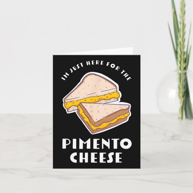 Pimento Cheese Sandwich - Funny Master Golfers Kort (Framsida)