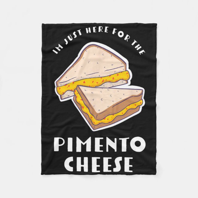 Pimento Cheese Sandwich - Roliga Master Golfare  Fleecefilt (Framsidan)